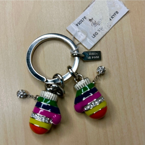 Coach Beige Tote with Fur Trim - Picture 12 of 13